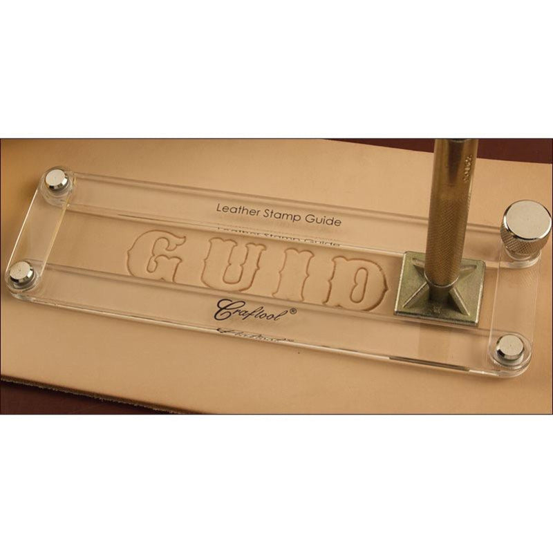Preowned - Acrylic Leather Stamp Guide