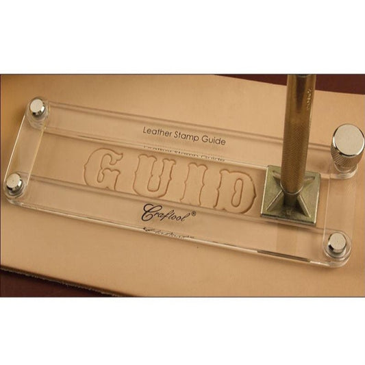 Preowned - Acrylic Leather Stamp Guide