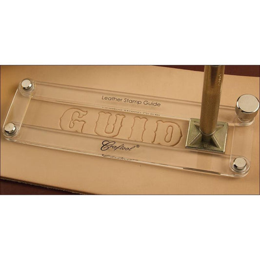 Preowned - Acrylic Leather Stamp Guide