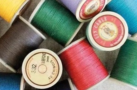 New - No. 332 Fil Au Chinois - Waxed Cable Linen Thread Cards (15m)